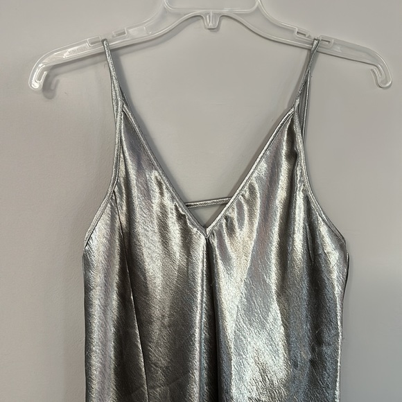 NWT - J.O.A. Strappy V-Neck Sleeveless Midi Dress - Picture 3 of 6